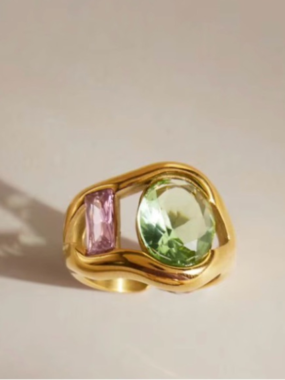 Gemstone ring D207 - Picture 5 of 7